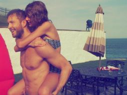Calvin se muestra feliz con su relación con Swift. INSTAGRAM / @taylorswift