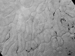 Se consideran dos teorías, o las planicies se formaron por la contracción de la materia de la superficie o por un proceso de convexión. ESPECIAL / @NASA