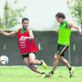 Giovani entrena y podría jugar mañana