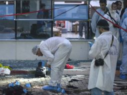 Los indicios apuntan a que el grupo Estado Islámico es el responsable, aunque nadie se ha adjudicado el hecho. EFE /