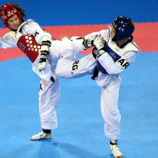 Taekwondoín Paulina Armeria se conforma con la plata