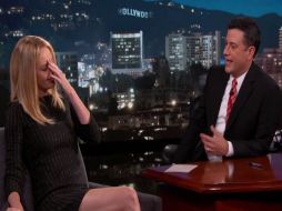 La actriz sudafricana dijo que Obama fue adorable y gracioso. YOUTUBE / Jimmy Kimmel Live