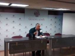 Saúl Lemus Méndez, director administrativo de la Secretaría de Seguridad dice que mandarán la iniciativa a Subsemun. EL INFORMADOR /