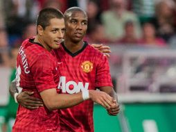 Javier 'Chicharito' Hernández deberá reportarse con el equipo en los siguientes días para buscar la titularidad. NTX / ARCHIVO