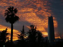 Santiago es considerada una de las ciudades más contaminadas de América Latina. EFE / F. Trueba