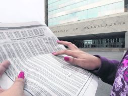 Listas. Poco más de la mitad de los 45 mil 087 jóvenes que buscaron el ingreso, lo consiguieron. EL INFORMADOR / F. Atilano