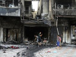 Los ataques yihadistas contra las tropas iraquíes, apoyadas por la milicia chiita, han aumentado en las ciudades de Ramadi y Faluya. EFE / M. Jalil