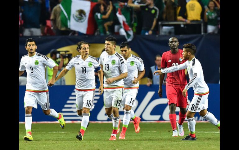 México y Jamaica se verán las caras el domingo en el Financial Field de Filadelfia, en la final. AFP / N. Kamm