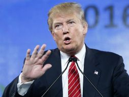 Trump señaló que a pesar de la cancelación del evento, realizaría su visita a Laredo. AP / ARCHIVO