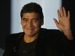 Maradona manifiesta su total apoyo a Panamá. AFP /