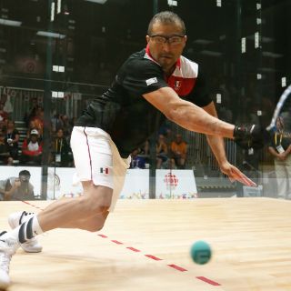 Beltrán gana plata de racquetbol en Toronto 2015