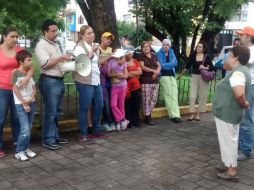 Este mediodía, un grupo de afectados presentaron un pliego petitorio en las oficinas de Palacio de Gobierno. EL INFORMADOR / F. Hernández