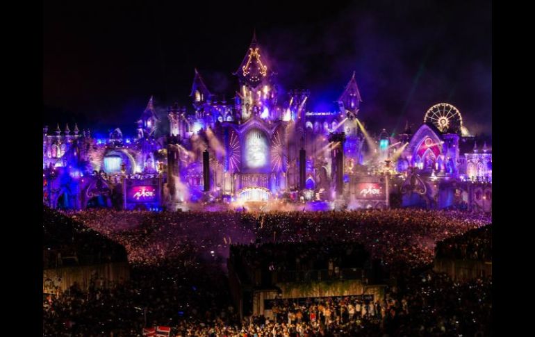 El evento lleva por nombre UNITE: The mirror to Tomorrowland y además de en la ciudad de México también se realiza en la India. TWITTER / @tomorrowland