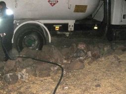 La Policía de Investigación Criminal detecta la extracción de gasolina de forma clandestina el los ductos de Pemex. SUN / ARCHIVO