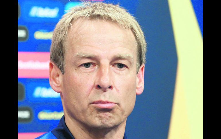 Jürgen Klinsmann, sabe que el fracaso en esta Copa Oro le sirve como una seria llamada de atención rumbo a Rusia 2018. NTX /  J. PAZOS