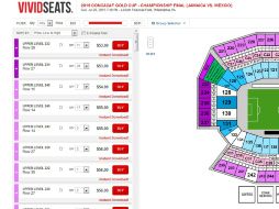 Se pueden encontrar boletos en internet desde 51 dólares. ESPECIAL / vividseats.com