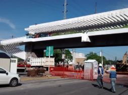La estructura se retirará pieza por pieza; el Ayuntamiento de Zapopan determinará en dónde se reubicará la construcción. EL INFORMADOR /