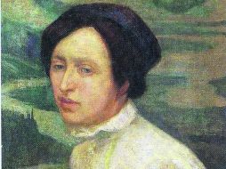 Retrato de Angelina Beloff realizado por Diego Rivera. ESPECIAL / Cenidiap INBA