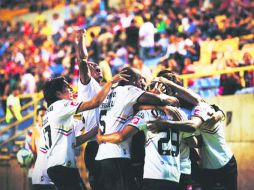 Unidos. La Manada suma un valioso punto en su primer partido de regreso al Ascenso MX. TWITTER / @leonesnegroscf