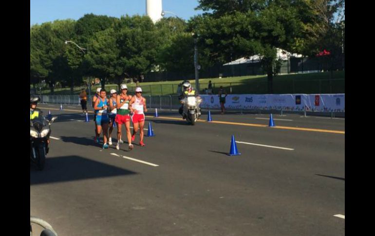 Nava cronometró 3:57.28 y no pudo refrendar su título panamericano. TWITTER / @Conade