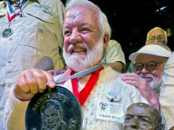 El ganador, Charlie Boice es un controlador de tránsito aéreo jubilado. AP / A. Newman