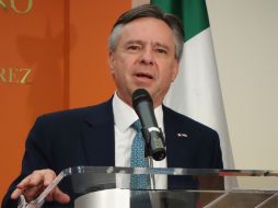 Desde la renuncia de Eduardo Medina Mora hace cuatro meses, no se ha asignado al nuevo embajador. NTX / ARCHIVO