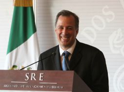 Meade realizó una visita de trabajo a Chile este viernes. NTX / ARCHIVO