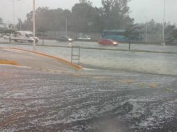 Al parecer cayó granizo en varias zonas de Zapopan y en el Centro de Guadalajara. TWITTER / @MarioGtz7