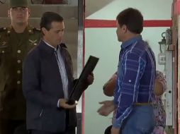 El Mandatario entregó obras en la Unidad Habitacional Águilas Barrioco. YOUTUBE / Gobierno de la República