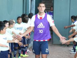 Ríos llegó a los 14 años a Chivas y está en la lucha por un lugar. ESPECIAL / chivasdecorazon.com.mx