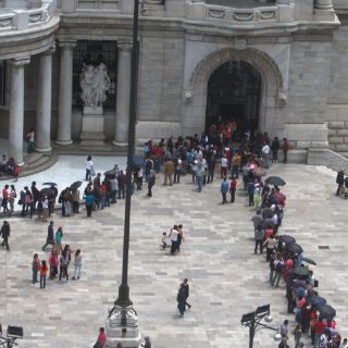 Suman casi 140 mil visitantes muestras de Miguel Ángel y Da Vinci