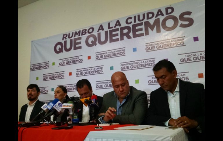 Alfaro señala que los municipios que serán gobernados por MC en el próximo trienio están en la misma sintonía en el tema. EL INFORMADOR / E. Barrera