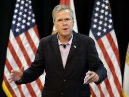 Jeb pide respeto para la comunidad inmigrante. AP / J. Raoux