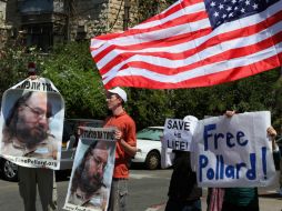 Pollard obtuvo la nacionalidad israelí cuando estaba preso. AFP / ARCHIVO