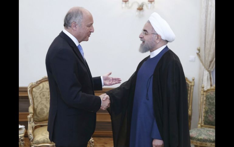 Teherán y París desean zanjar sus diferencias previas. AP / ESPECIAL