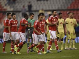 El cuadro Azulcrema no vio su mejor futbol en el Estadio Azteca. AFP / Y. Cortez