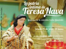 Esta es una de las creaciones de Nava para 'Monsi'. TWITTER / @CECAPuebla