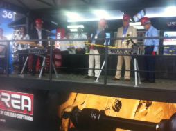 Aristóteles acudió a la inauguración de la planta de Grupo Urrea en El Salto. TWITTER / @SedecoJalisco