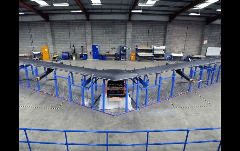 'Aquila', se trata esencialmente de un ala enorme de fibra de carbono de una envergadura similar a la de un Boeing 737. AP / ESPECIAL