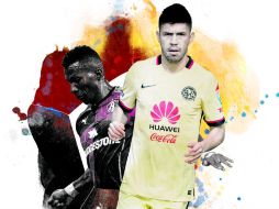 Arizala y Peralta pueden lucir en el juego de esta tarde, pues los partidos entre Atlas y América suelen ser de muchos goles. EL INFORMADOR / J. López