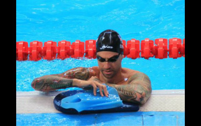 Anthony Ervin, integrante del equipo norteamericano. TWITTER / @AnthonyErvin