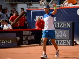 Rafa Nadal venció en la final a Fabio Fognini. AFP / D. Reinhardt