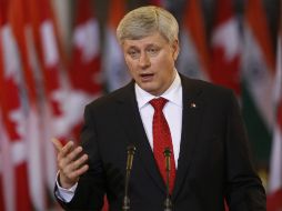 Harper había dicho que la elección determinará a quien protegerá a los canadienses de la inestabilidad. AFP / ARCHIVO