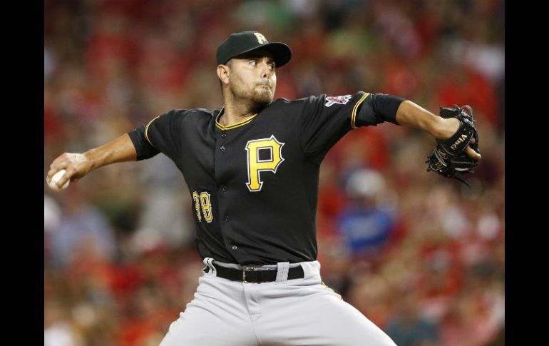 Soria cerró el juego para los filibusteros, al lanzar dos tercios de entrada, en los que se fue limpio y sin daño. AFP / J. Robbins