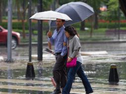 Se esperan precipitaciones pluviales menores en la capital del país. NTX / ARCHIVO