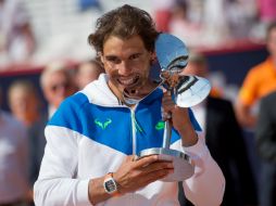 Rafael Nadal ganó el torneo de Hamburgo este domingo. AP / ARCHIVO