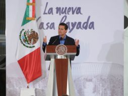 Peña Nieto encabezó la entrega del Distribuidor Vial 'Ignacio Pichardo Pagaza'. NTX / ARCHIVO