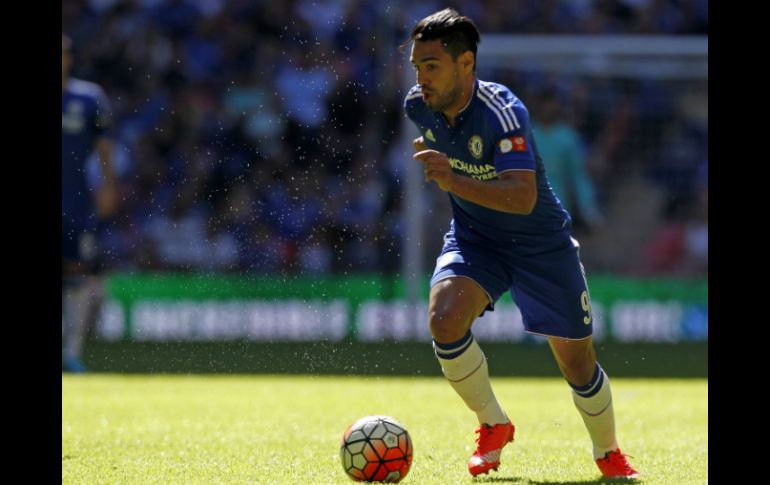 Falcao arribó al Chelsea después de una desafortunada campaña en Manchester. AFP / ARCHIVO