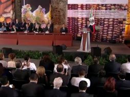 Señala que impulsarán la promoción integral de la gastronomía dentro y fuera del país. YOUTUBE / Gobierno de la República