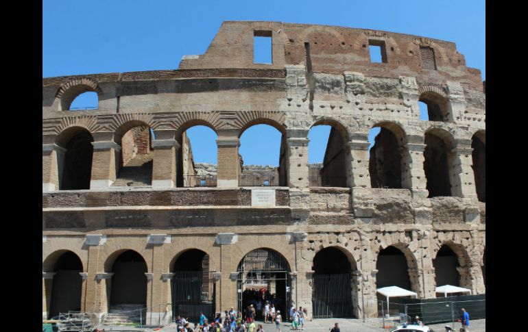 El Coliseo es visitado al año por unos seis millones de turistas que dejan ingresos por 50 millones de euros. NTX / M. Osorio